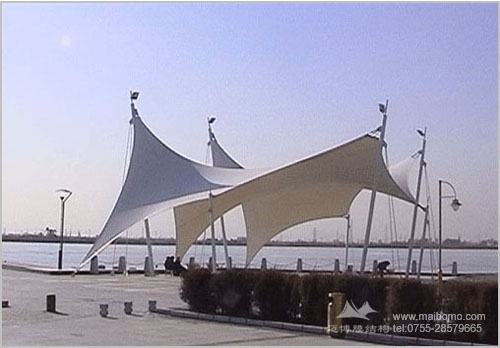 濱河路張拉膜項目