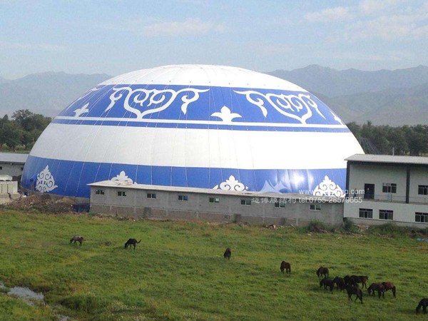 蒙古草原充氣膜