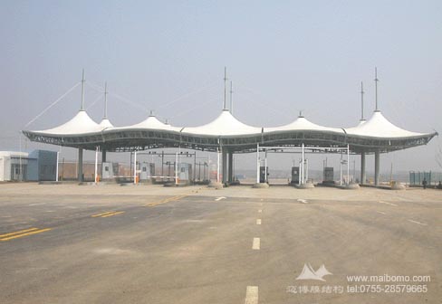 山西收費(fèi)站膜結(jié)構(gòu)