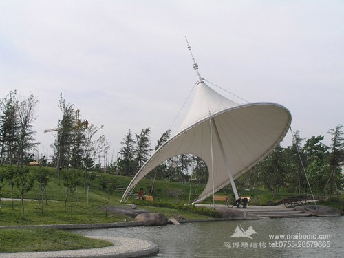 福建濱江碼頭遮陽膜結(jié)構(gòu)