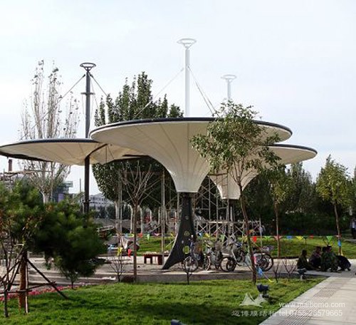 鳳凰廣場張拉膜結構項目