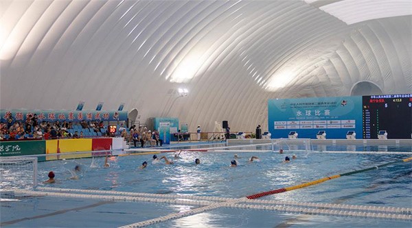 氣膜游泳池，氣膜游泳館